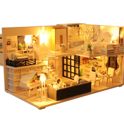 手工diy小屋别墅