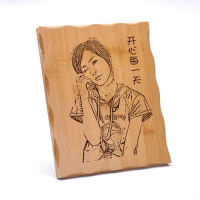 照片定制木刻画