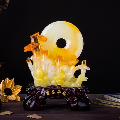 祥泰家富贵平安扣摆件
