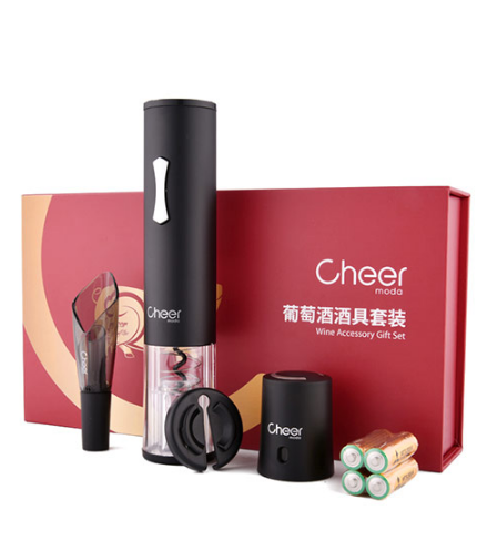 红酒电动开瓶器礼品套装