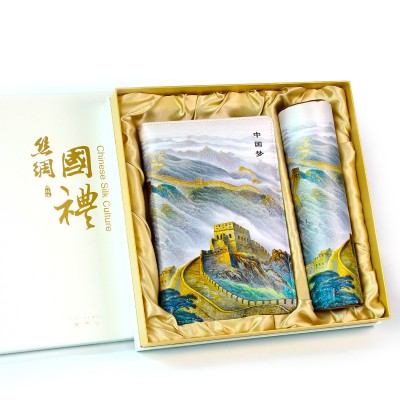 丝绸笔记本鼠标垫套装