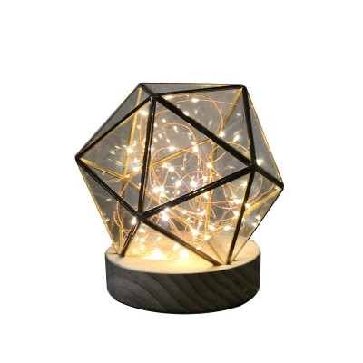 黄铜火树银花灯小夜灯