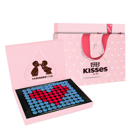 kisses好时巧克力心形礼盒
