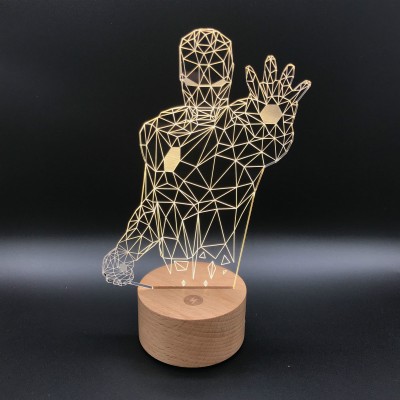 漫威3D小夜灯