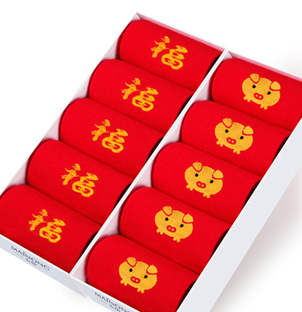 本命年红袜礼盒