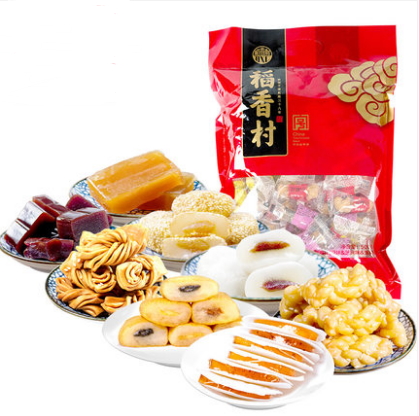 稻香村八件糕点礼盒