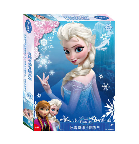 迪士尼冰雪奇缘拼图