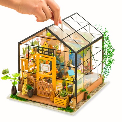 若态DIY小屋木制拼装玩具