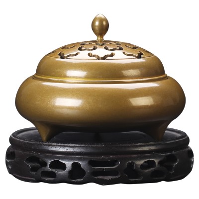 轩椽阁纯铜香薰炉